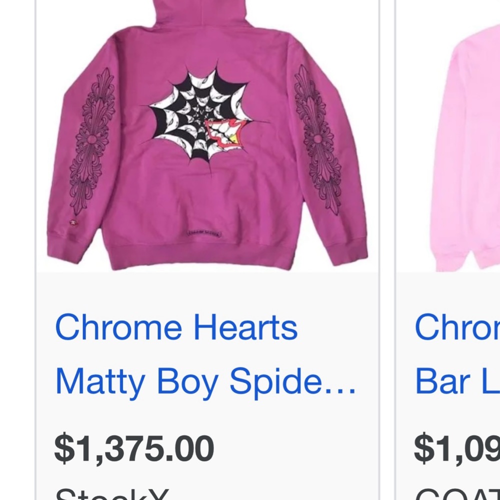 Chrome Hearts Spider Web Hoodie